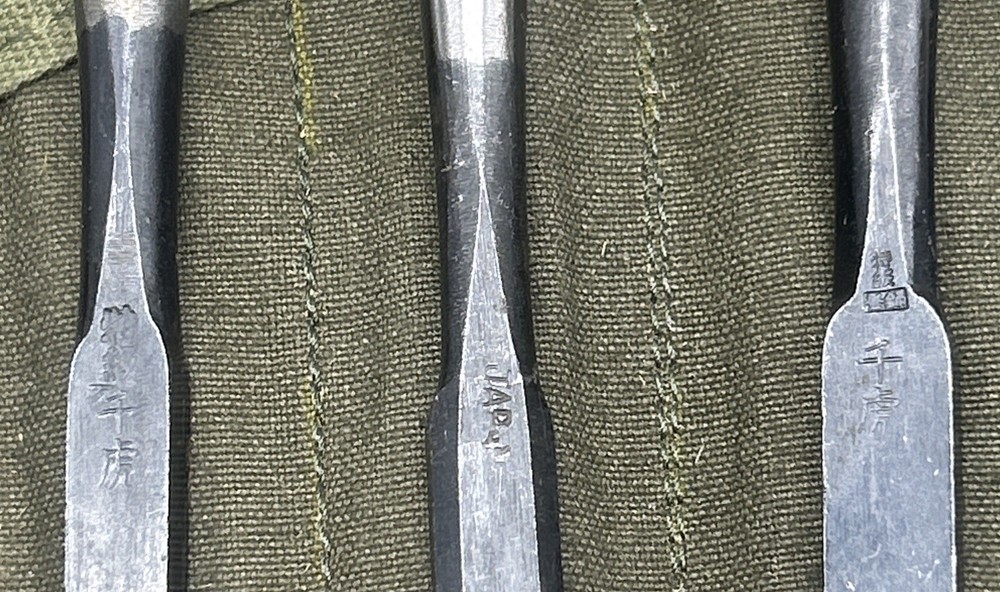 Vintage Japan Wood Working Tools US ROLL TOOL & ACCESS