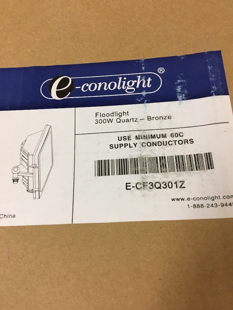 E-conolight,E-CF3Q301Z,Floodlight
