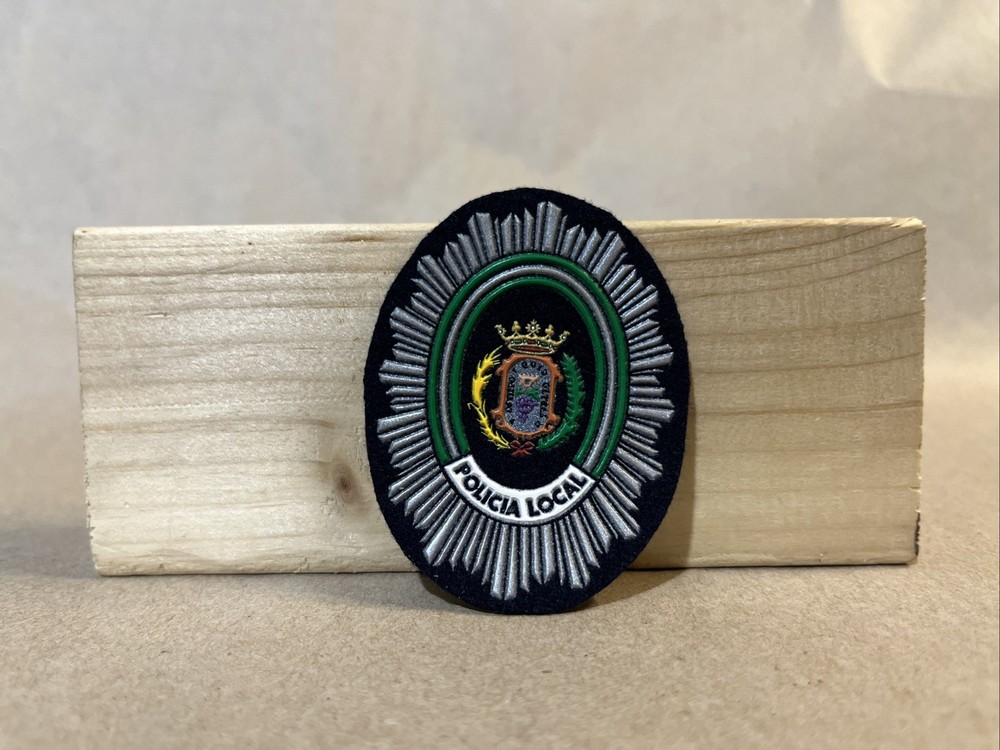 Spain Police Policia Local Rubber Backing Patch