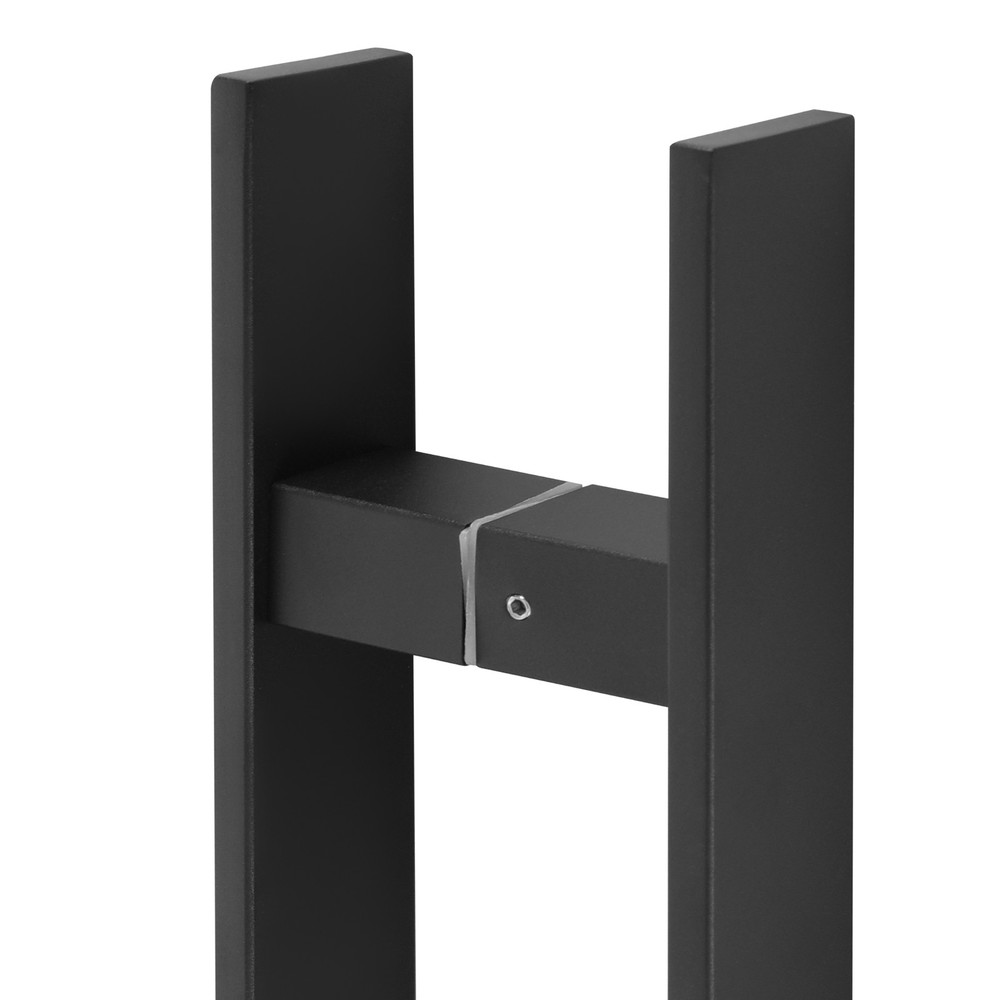 Stainless Steel Double Sided Push Pull Door Handle, H-shaped Door Pull Handle