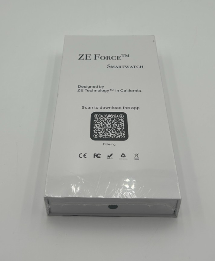 ZE Force Always-On AMOLED Men's Smart Watch