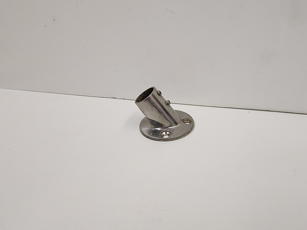 Stainless Steel 35 Degree Angle Stanchion Base