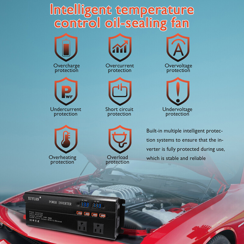 6000W Complete Solar Panel Kit Power Inverter Generator 100A 110V RV Grid System