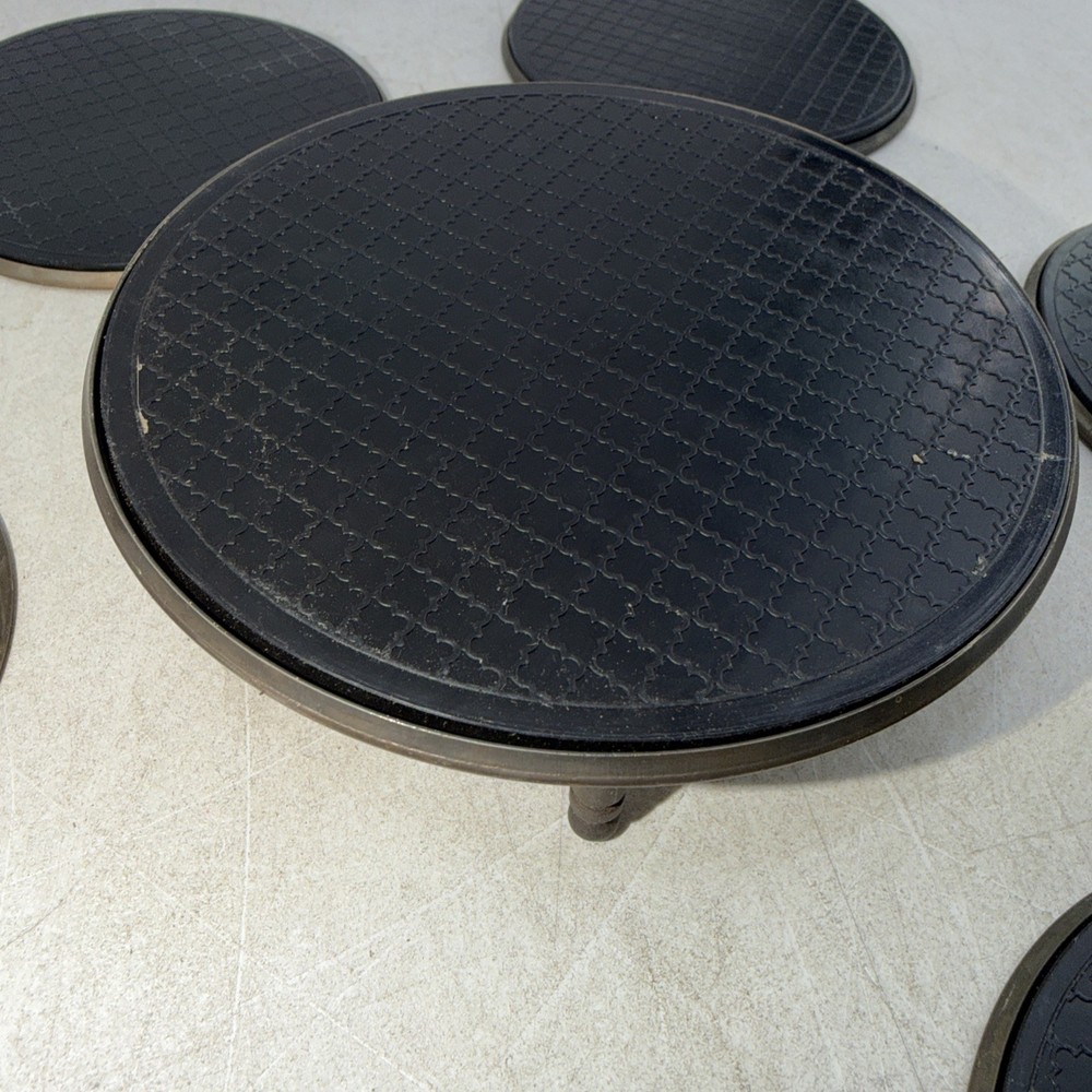 Vintage Coaster Holder W/6 Coasters