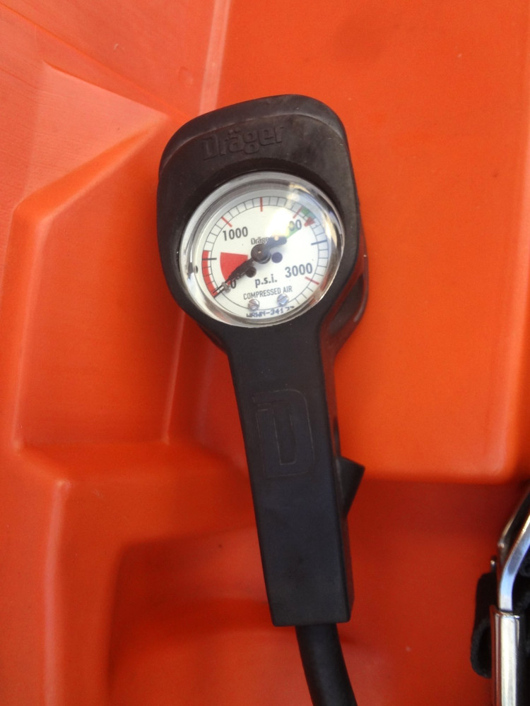 DRAGER SCBA Complete Kit In Hard Case Firefighter Air System