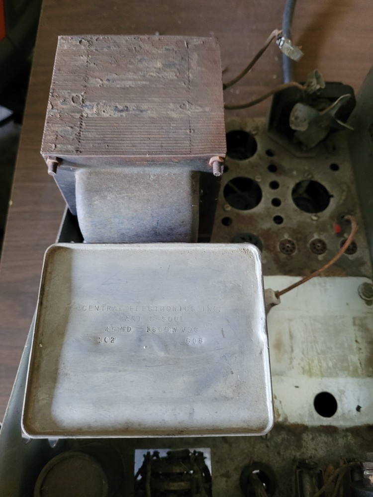 Central Electronics 600L Broadband Linear RF Amplifier Rare! READ EVERYTHING