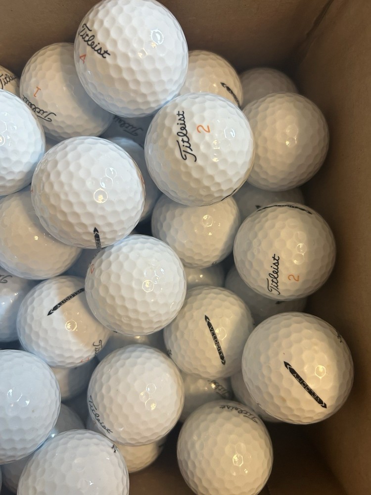 100 Mint Titleist velocity Golf Balls