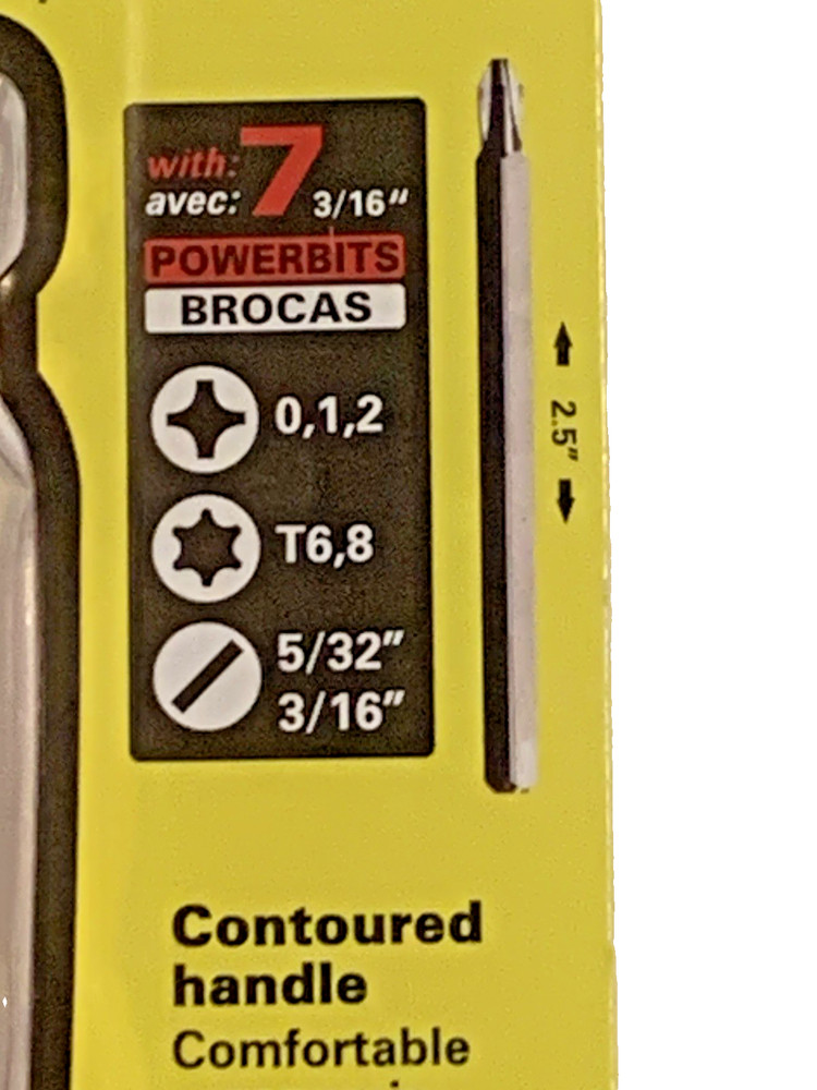 PICQUIC MULTIQUE - Slim Handle Multi-Bit Driver w/ 7 Bits -Fuchsia