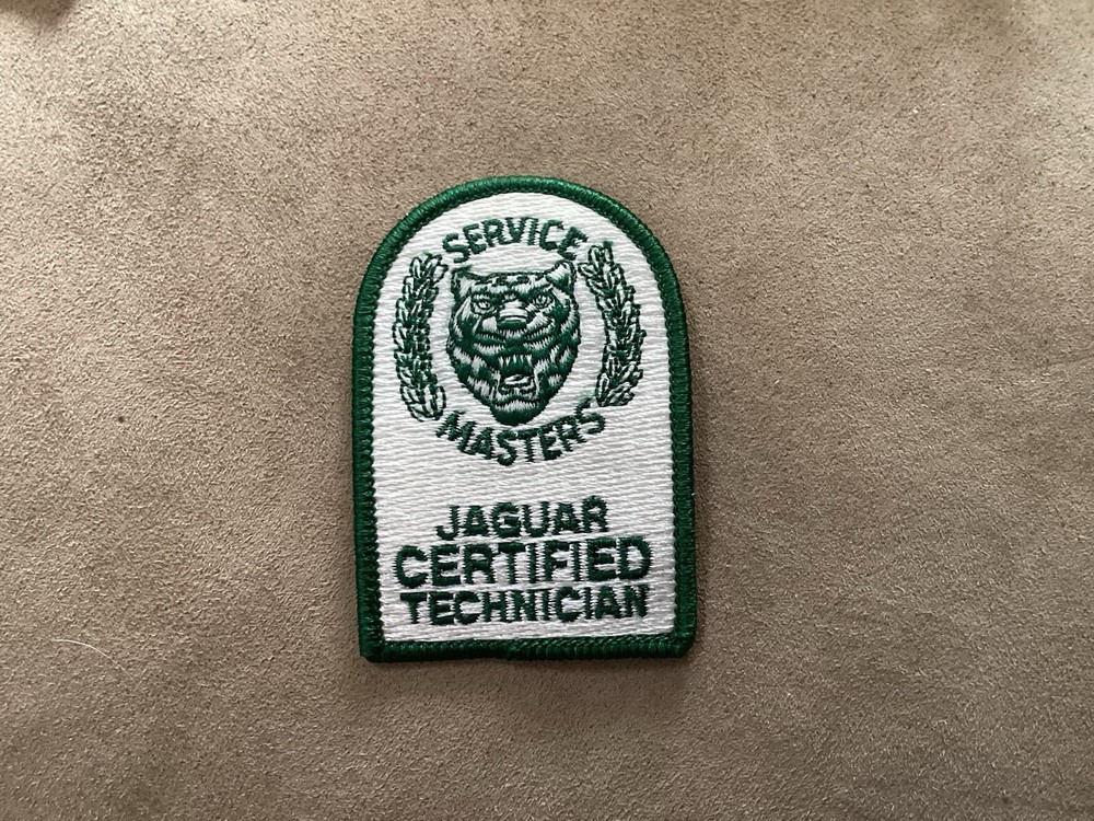 Jaguar Service Masters Jaguar Certified Technician Patch