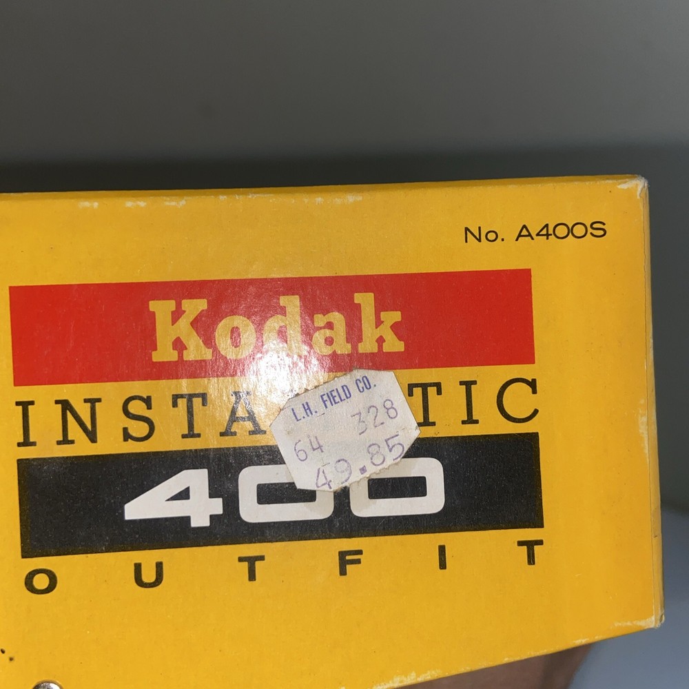 Kodak Instamatic 400 Outfit Camera - EMPTY BOX ONLY
