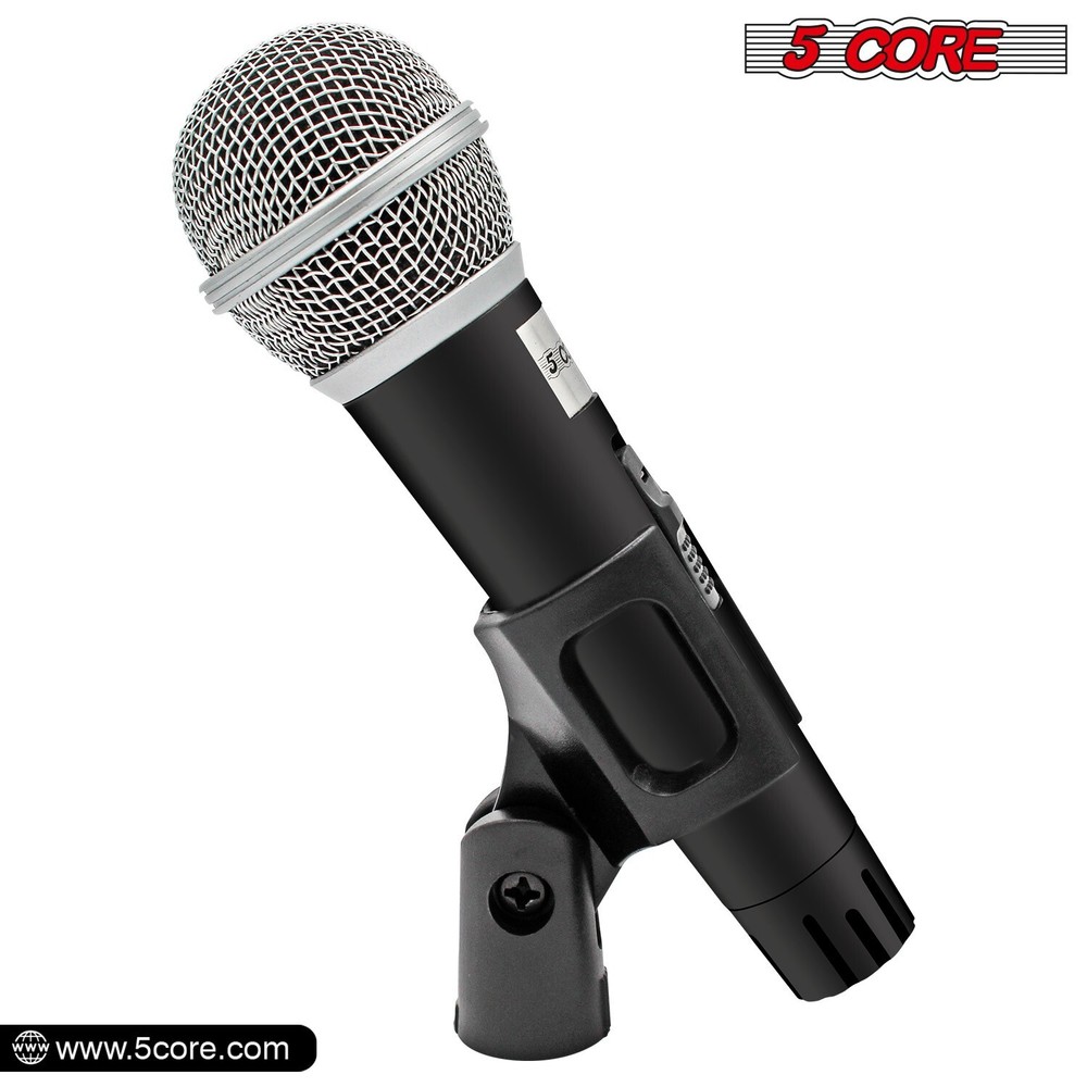 5Core Premium Vocal Dynamic Cardioid Handheld Microphone Unidirectional Mic
