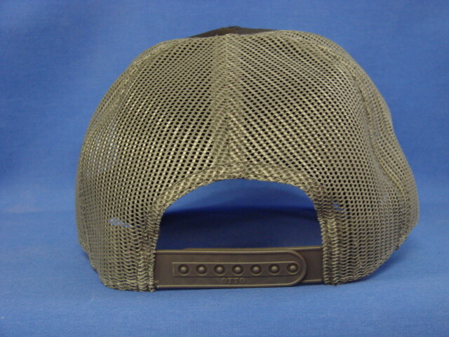 Versatile Tractor Hat - Black/White/Gray Mesh - Square Logo - Snapback