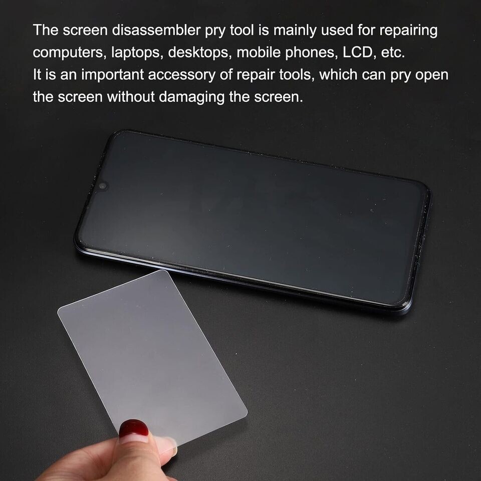 Plastic Hard Card Opening Pry Tools Phone Scraper Screen Repair Tool （5Pcs ）