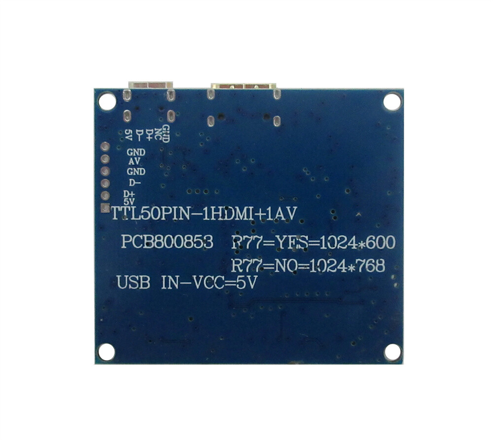 8 Inch 1024*768 IPS LCD Screen And Driver Control Board Mini HDMI-Compatible
