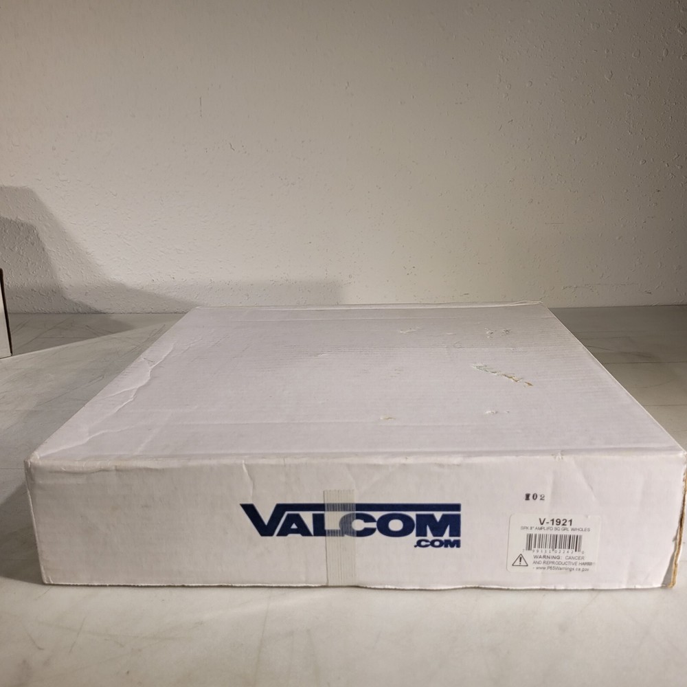 Valcom V-1921 Square Wall or Ceiling Speaker Square Hole Pattern One Way