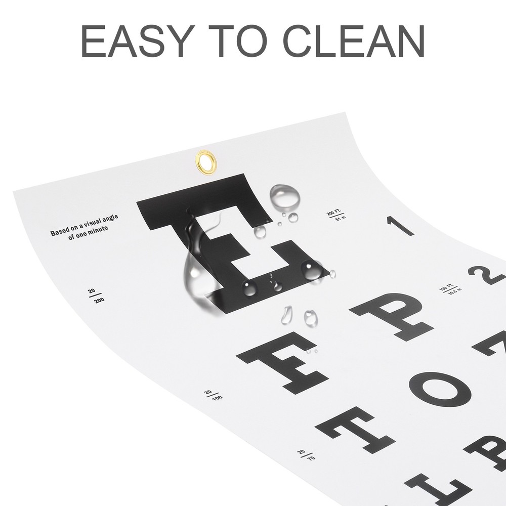 Complete Eye Chart Set for Vision Testing & Visual Acuity Assessment