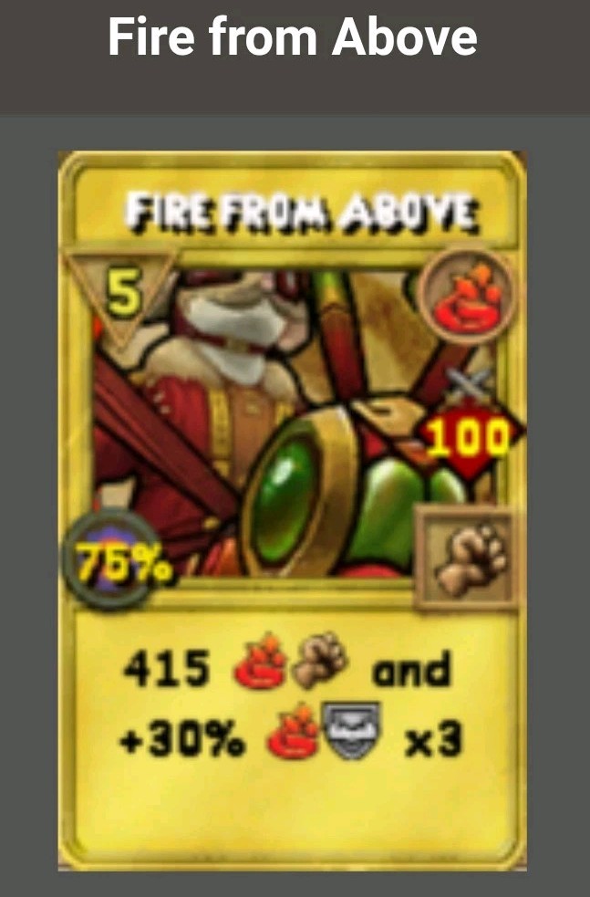 Wizard101 | 9  Fire From Above TC | Fast Delivery  | Pc ONLY
