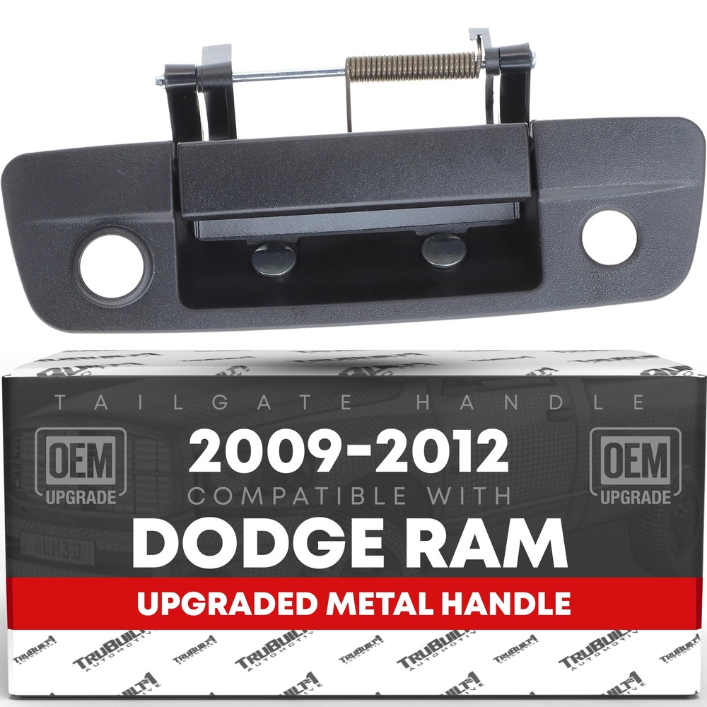Tailgate Handle Latch for Dodge Ram 1500 2500 3500 w/ Keyhole, Camera Hole