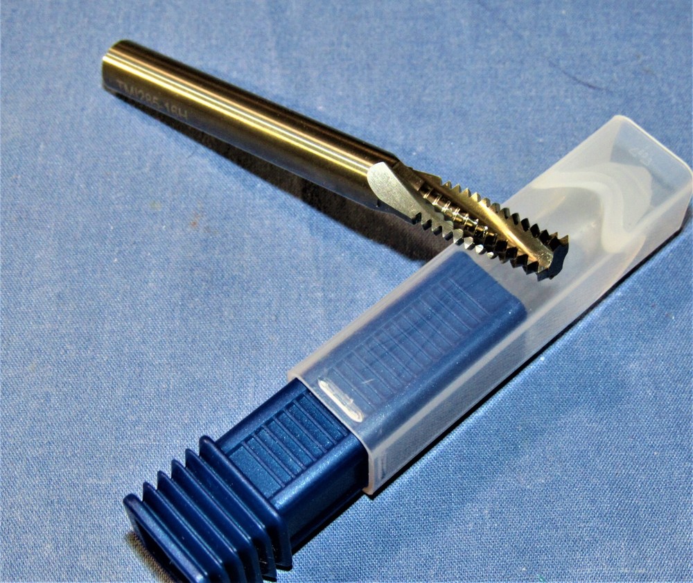 SCT Helical Flute Thread Mill: 3/8-16, Internal, 4 Flute,