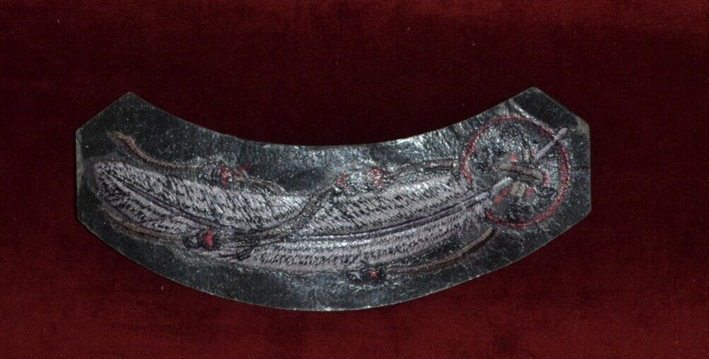 Harley Davidson Owners Group "HOG" 2005 Feather Rocker Patch 6" NOS