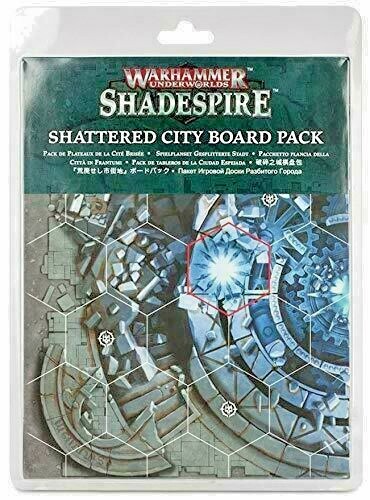 Warhammer Underworlds Shadespire - Shattered City Board Pack  OOP
