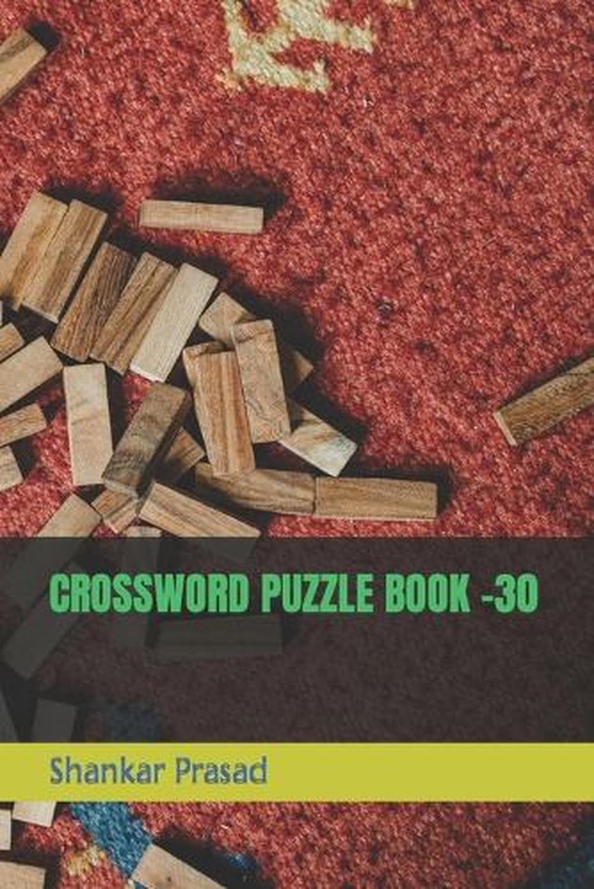 Crossword Puzzle Book -30