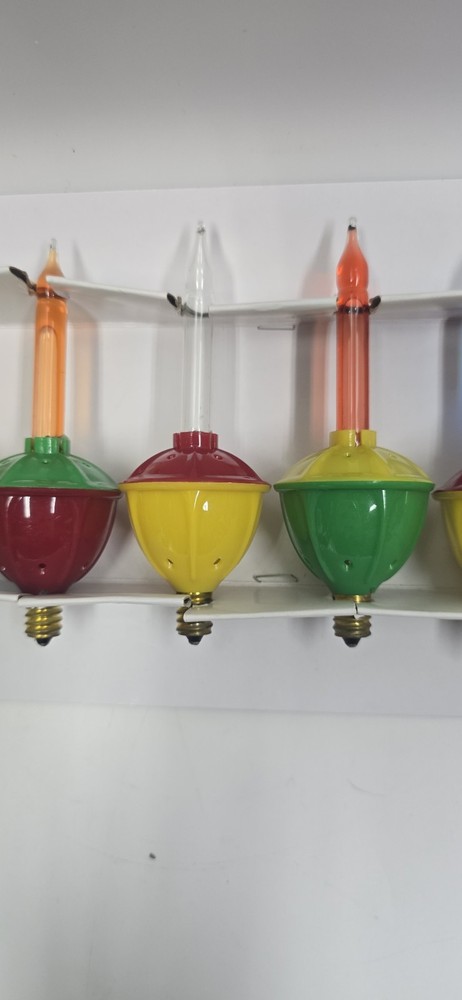 Santa Forest Christmas 10 String Light Set Multicolor READ