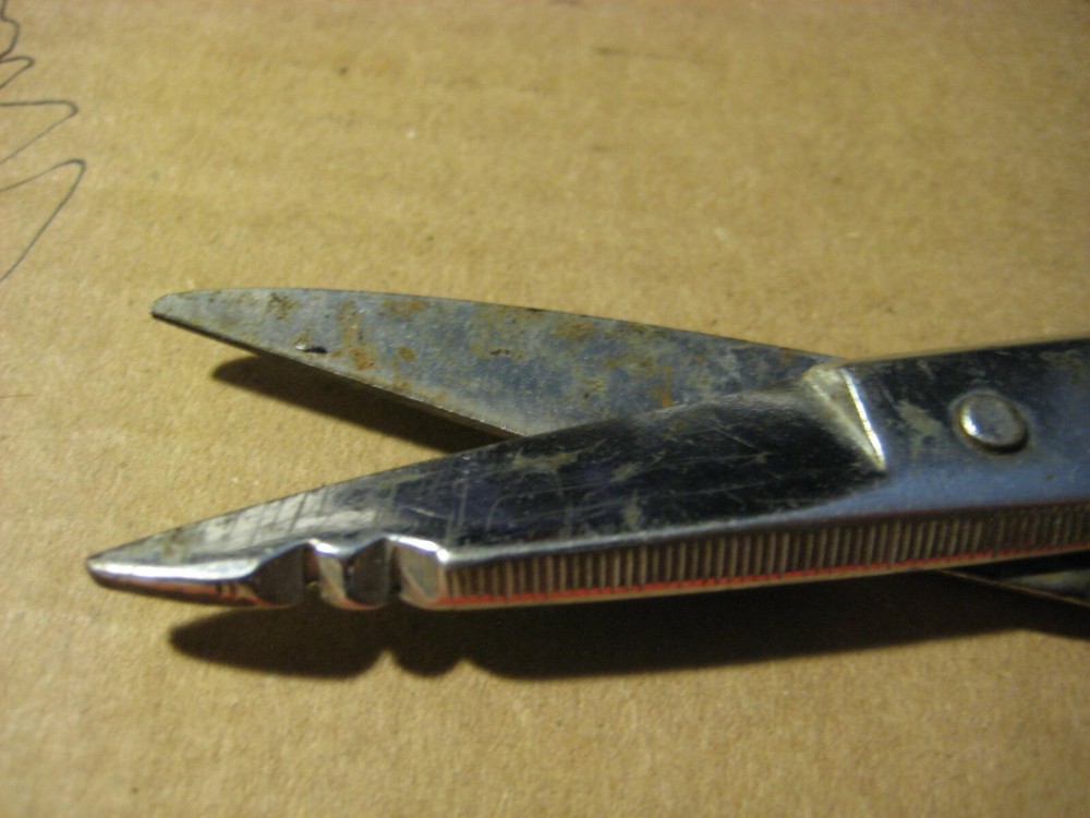 Vintage CLAUSS Electrician Scissors USA