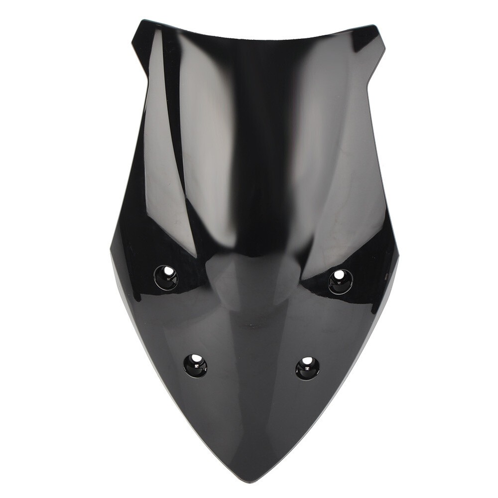 Front Windshield Windscreen Motorcycle Fit SUZUKI GSX-S1000F 2015-2018 Black ABS