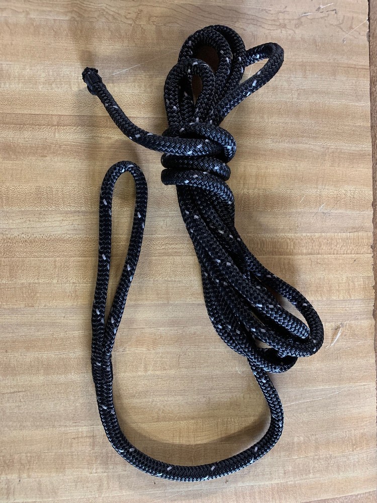 1/2” Custom Double Braid~Yacht Braid Polyester Dock Line .15 ft LOA. US Made