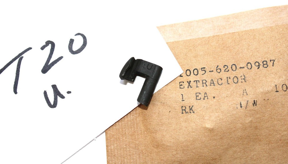 M1 Carbine Extractor, Original USGI, NOS "U" - # T20