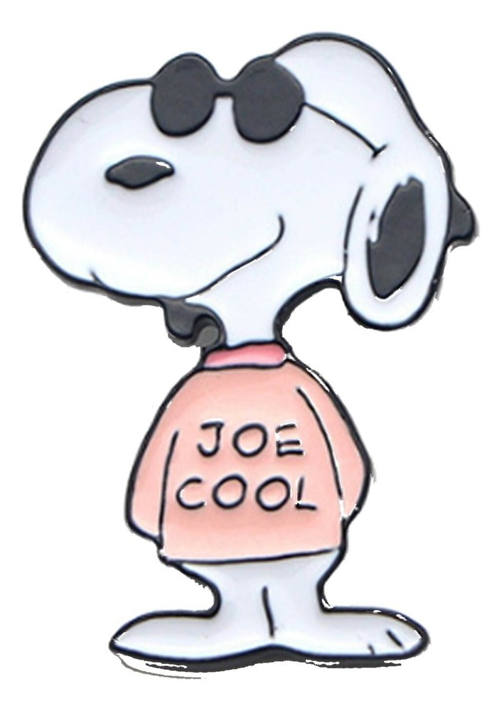 Snoopy Joe Cool Metal Enamel Pin
