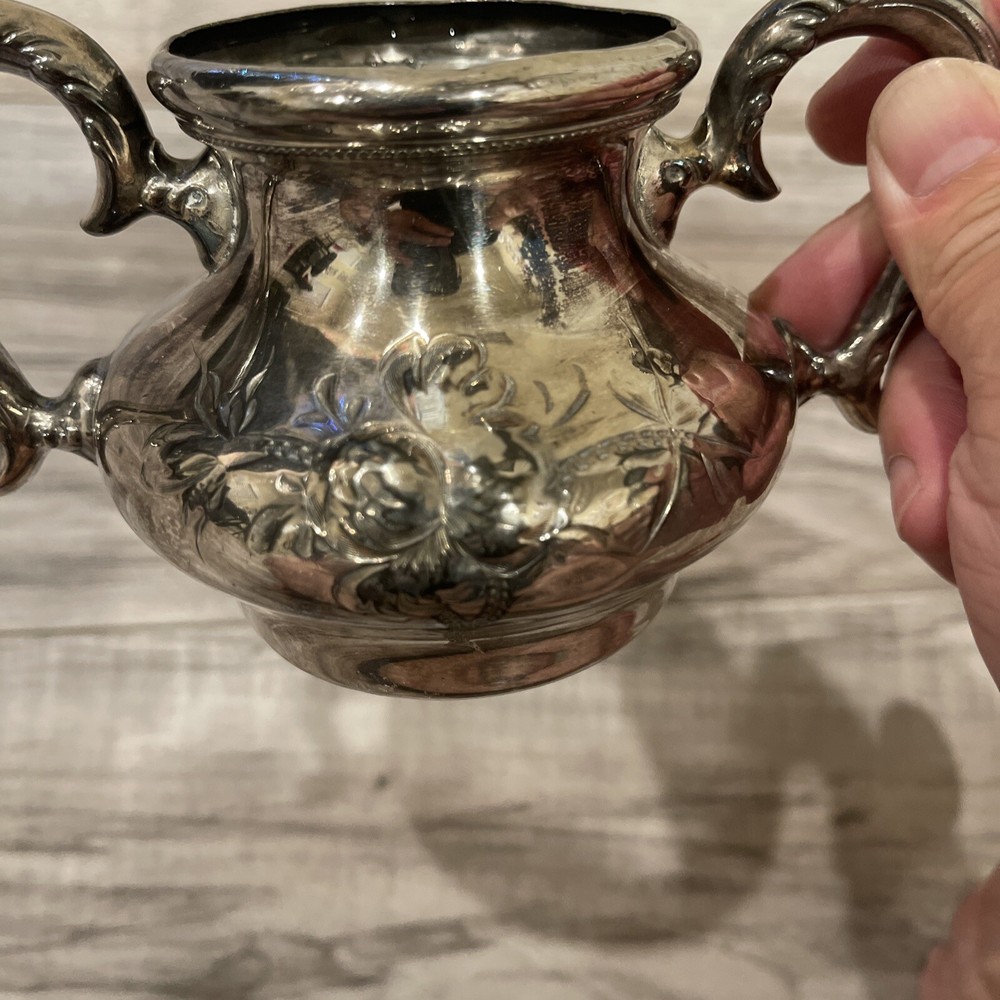 victor silver co quadruple plate 2653