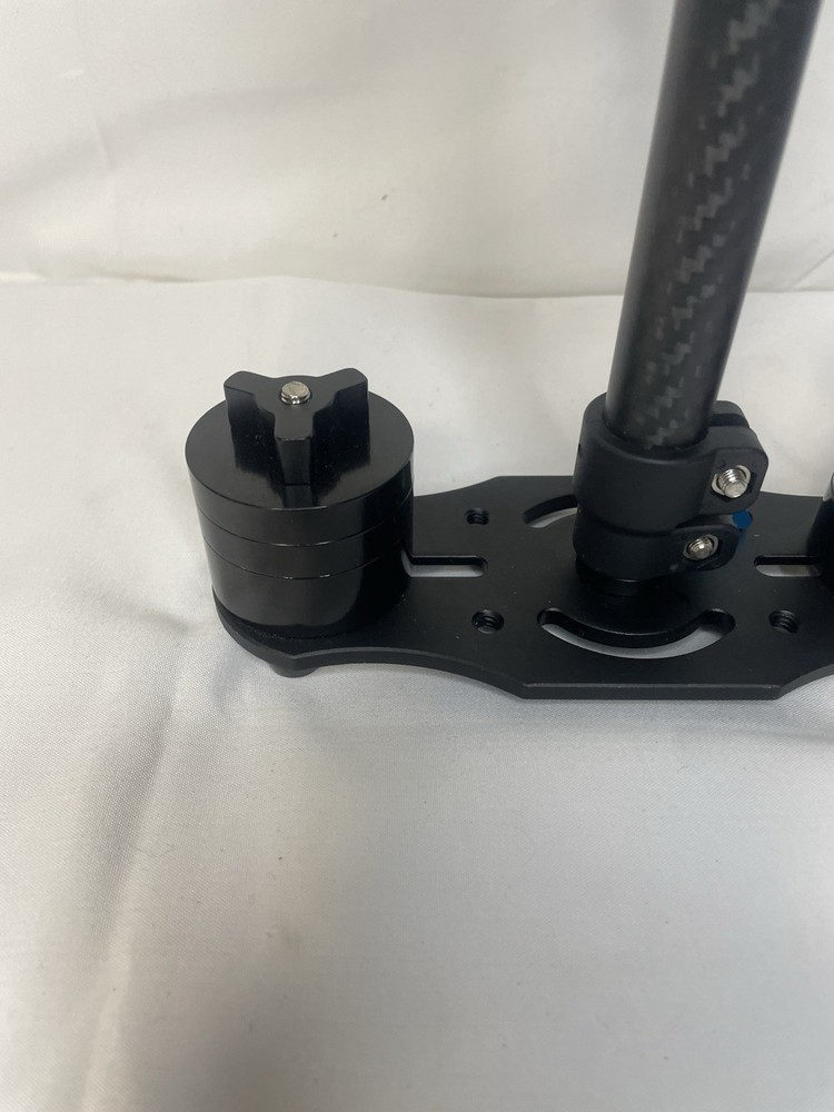 Camera Stabilizer Carbon Fiber Cam Stabilizer Tool w/ Quick Release Plate Blue