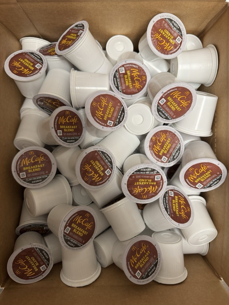 McCafé Breakfast Blend K-cups. 100 Pods. Bulk