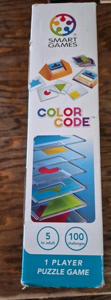 SmartGames Color Code - Ages 5+ | 1 player