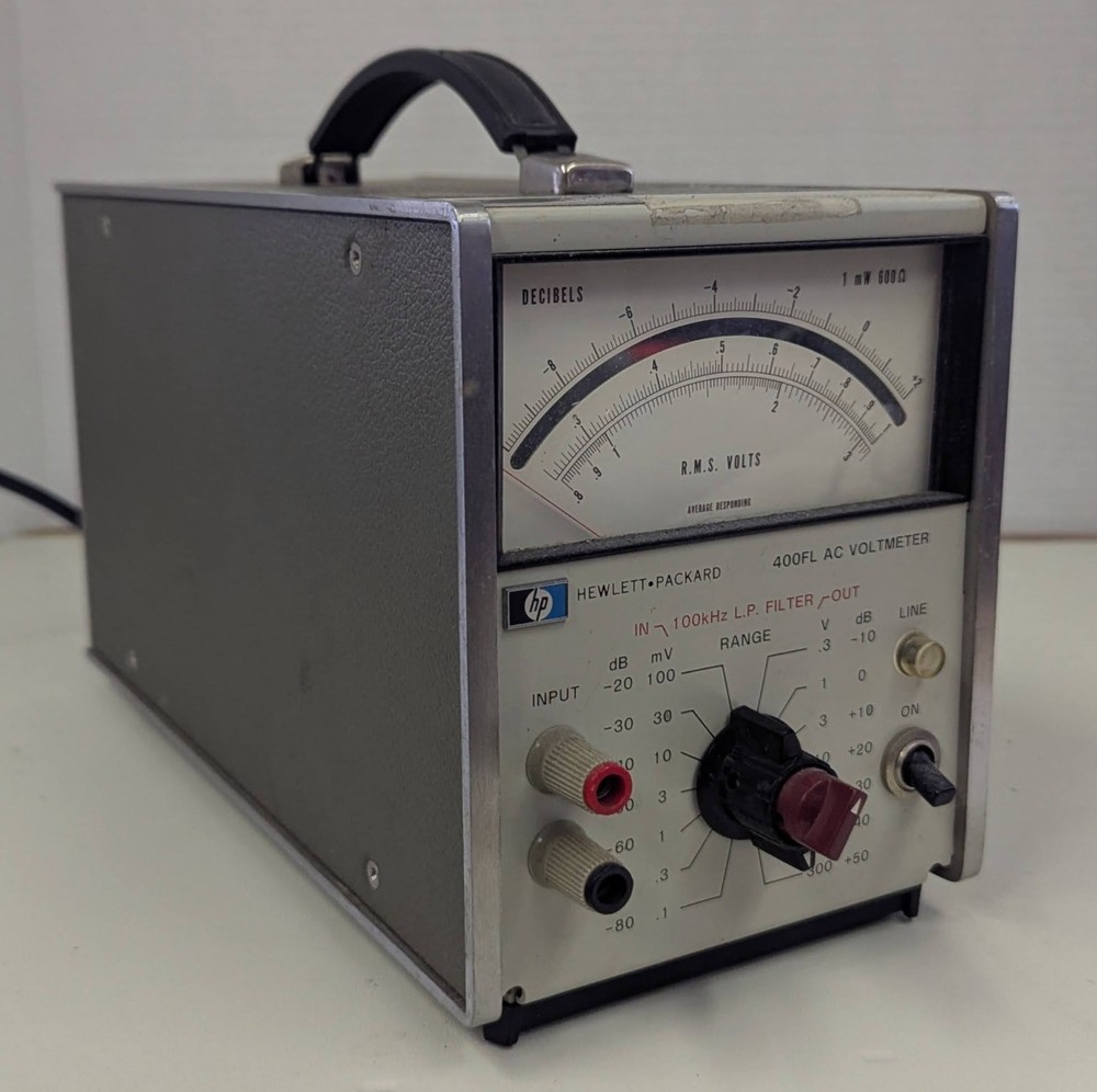 Hewlett Packard HP 400FL AC Voltmeter