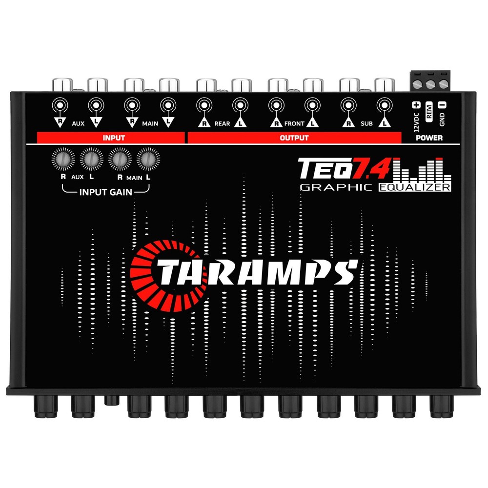 Taramps TEQ 7.4 Stereo 7-Band Graphic Equalizer