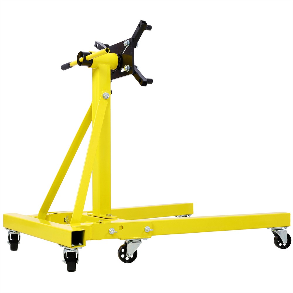 Folding Engine Stand 2000 LBS Capacity 360° Rotating Adjustable Motor Hoist