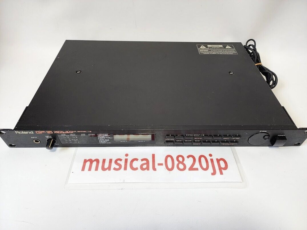 Roland GP-16 Digital Guitar Multi Effects Processor