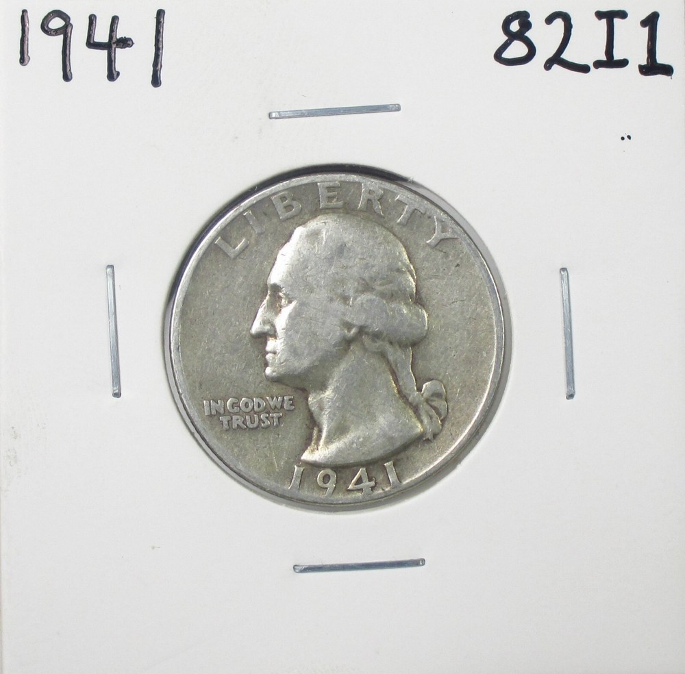 1941 Washington Quarter Dollar
