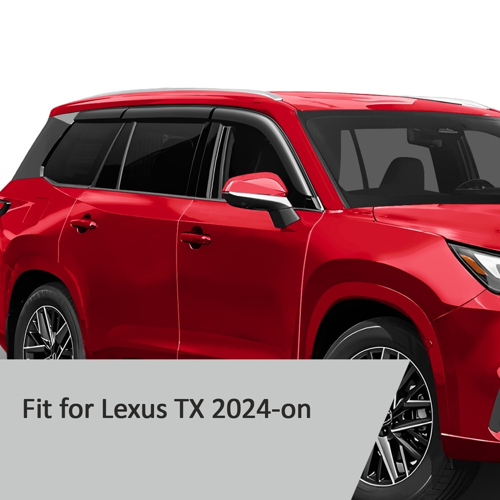 Rain Guards Vent Visors Shade for 2024-2025 Lexus TX