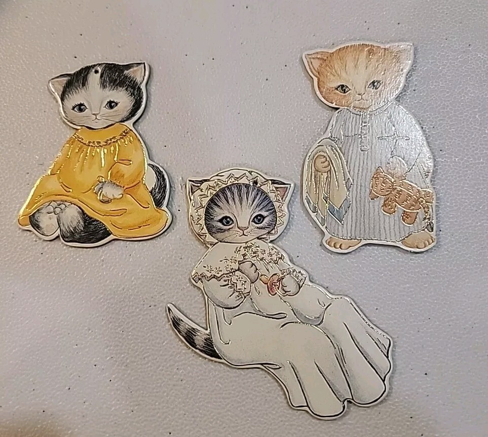 Kitty Cucumber Cat Cardboard Tags