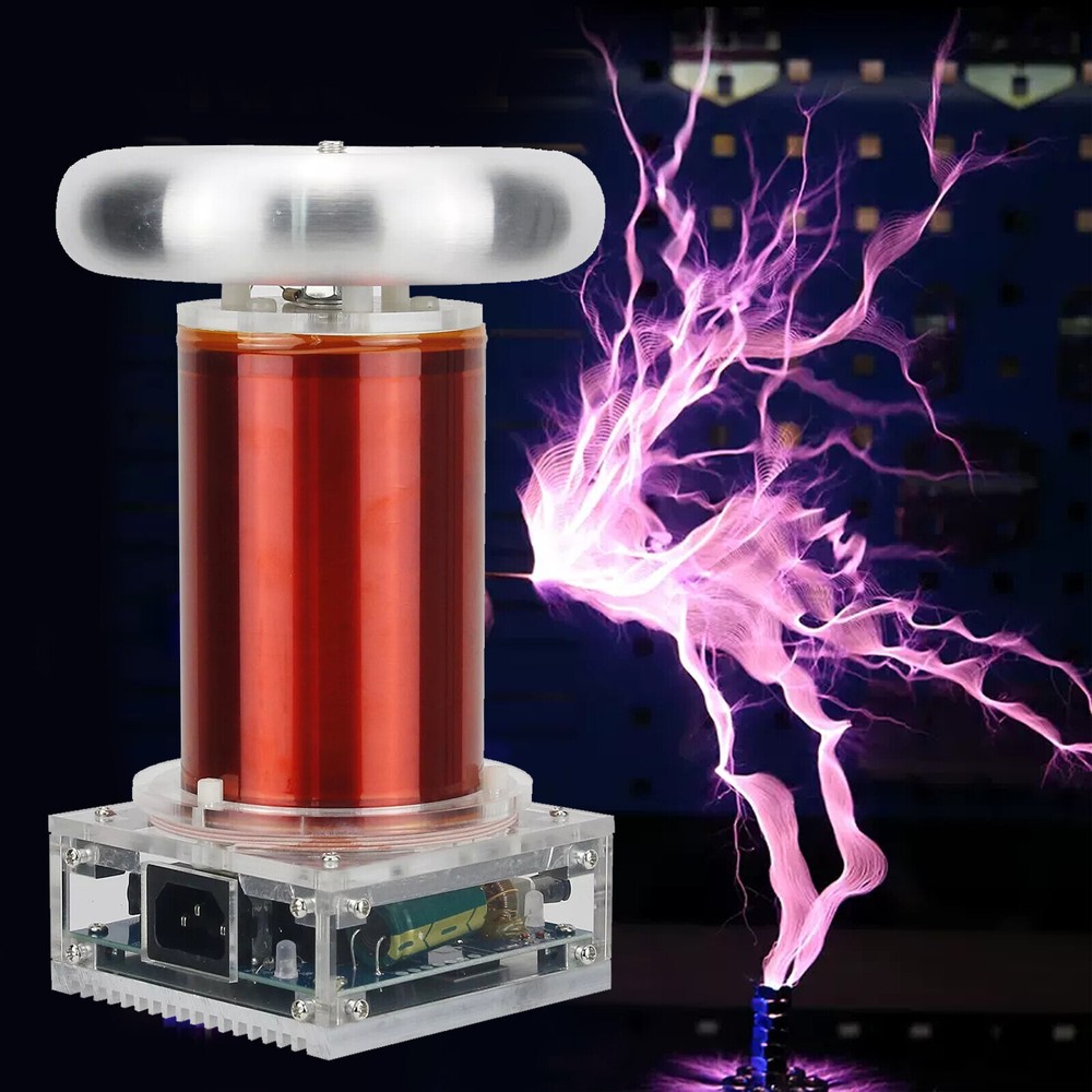 Solid State Coil Integrated Arc-Suppression DIY Kit for Music SSTC Tesla Coil US