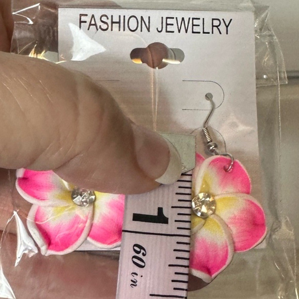 Tropical Floral Earrings
