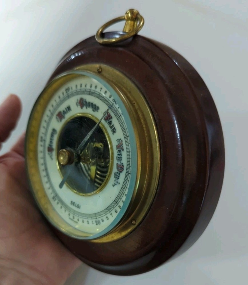 Retro Vintage Maritime Barometer