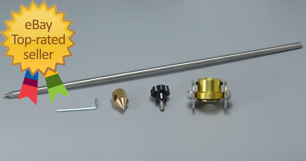 Plasma Cutter Cutting Torch Attachments Circle Roller Guide Wheel Compass