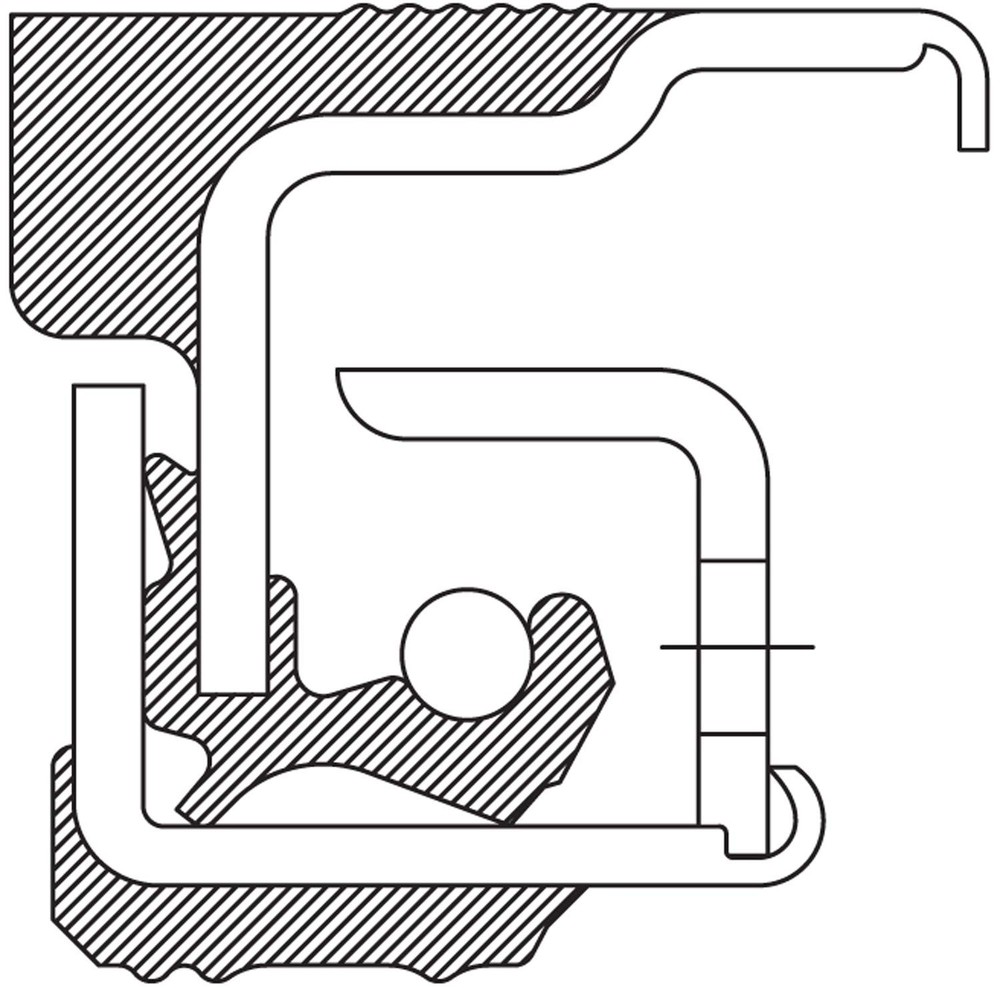 370001A Wheel Seal black