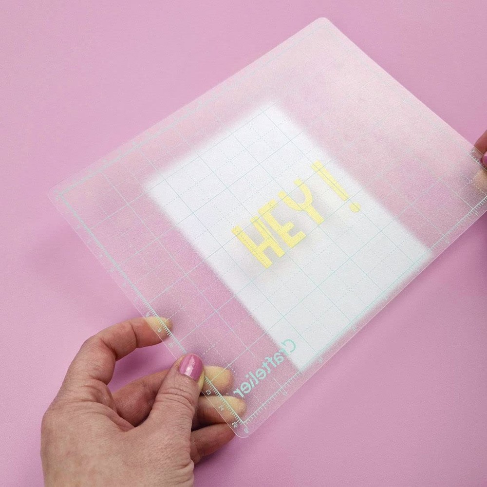 Craftelier - Low Adhesion Multi-Purpose Translucent Mat with Alignment Grid |...