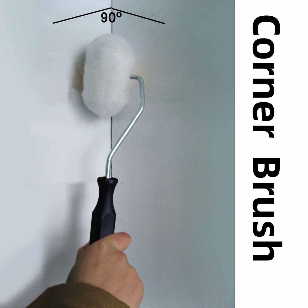 Corner Edger Paint Roller for Drywall Mud and